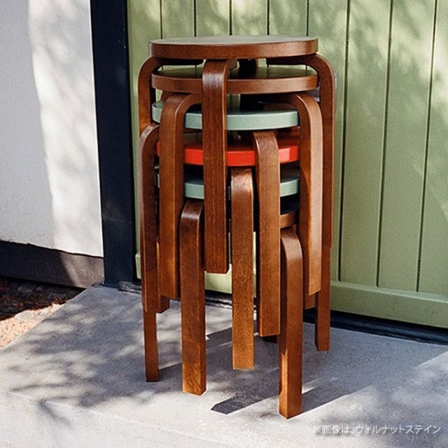 Artek（アルテック）Stool E60 4本脚バーチ スツール E60 - Artek