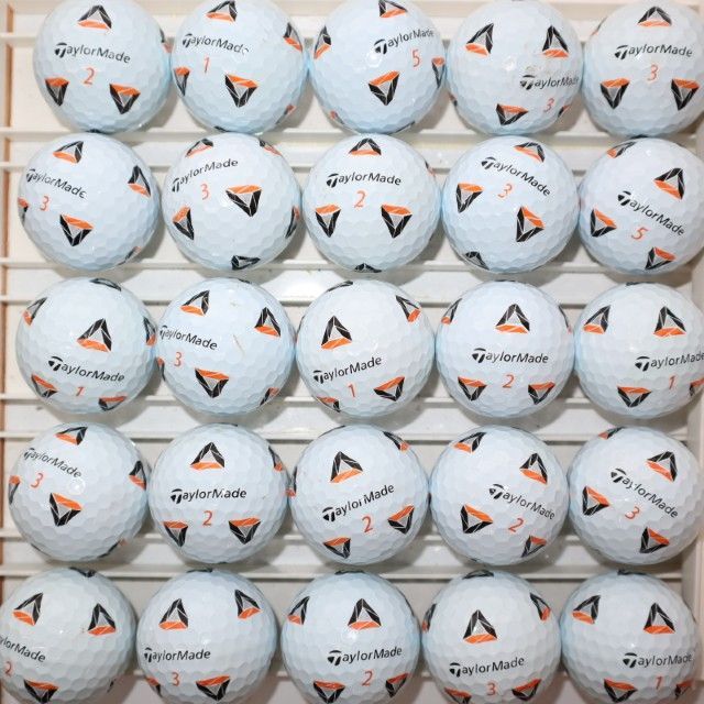 25個 TP5X pix テーラーメイド Bランク ホワイト 中古 TAYLORMADE ロストボール ゴルフボール 送料無料 25個 TP5X pix テーラーメイド Bランク ホワイト 中古