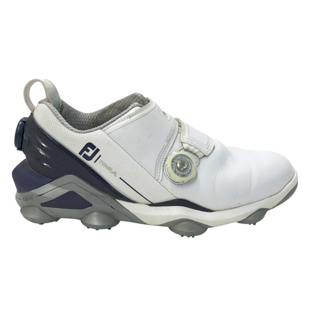 FOOT JOY フットジョイ 55519J ゴルフシューズ TOUR ALPHA Dual BOA  ホワイト系 24.5 [240101470848] ゴルフウェア メンズ ストスト FOOT JOY フットジョイ 55519J ゴルフシューズ TOUR ALPHA Dual