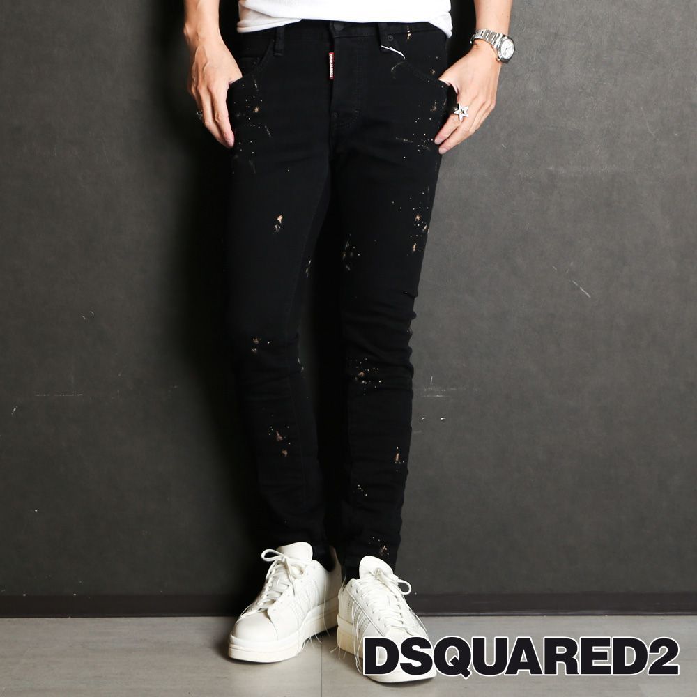 国内正規品】【DSQUARED2/ディースクエアード】ICON Black Milky Wash 