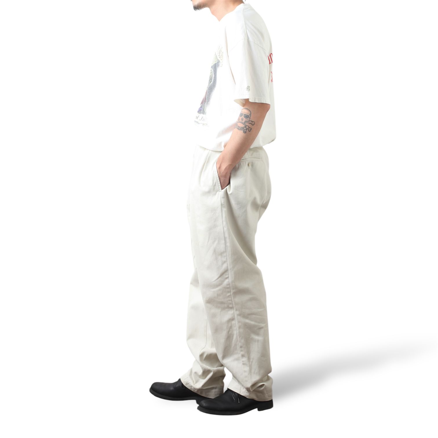 【90sオールド】ラルフローレン　ヴィンテージ　コットンパンツ　ポロチノ　W30 Ralph Lauren - 90s ポロ ラルフローレン コットン チノ パンツ