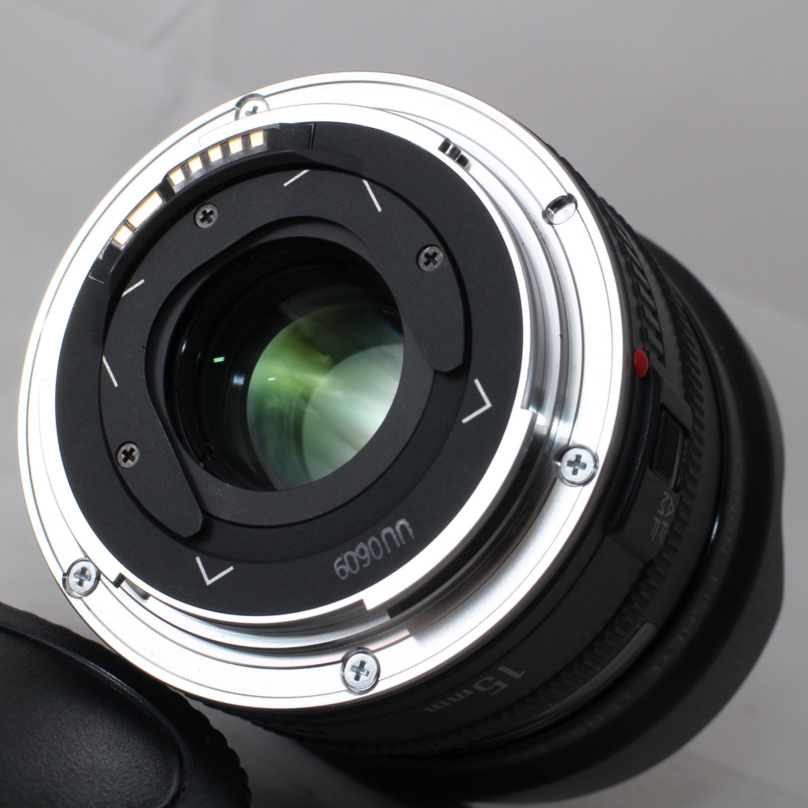 ジャンク Canon EFレンズ EF15mm F2.8 フィッシュアイ 単焦点レンズ 超