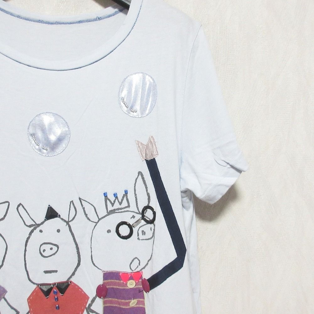 良品 OLLEBOREBLA オレボレブラ アルベロベロ ぶたさん プリント