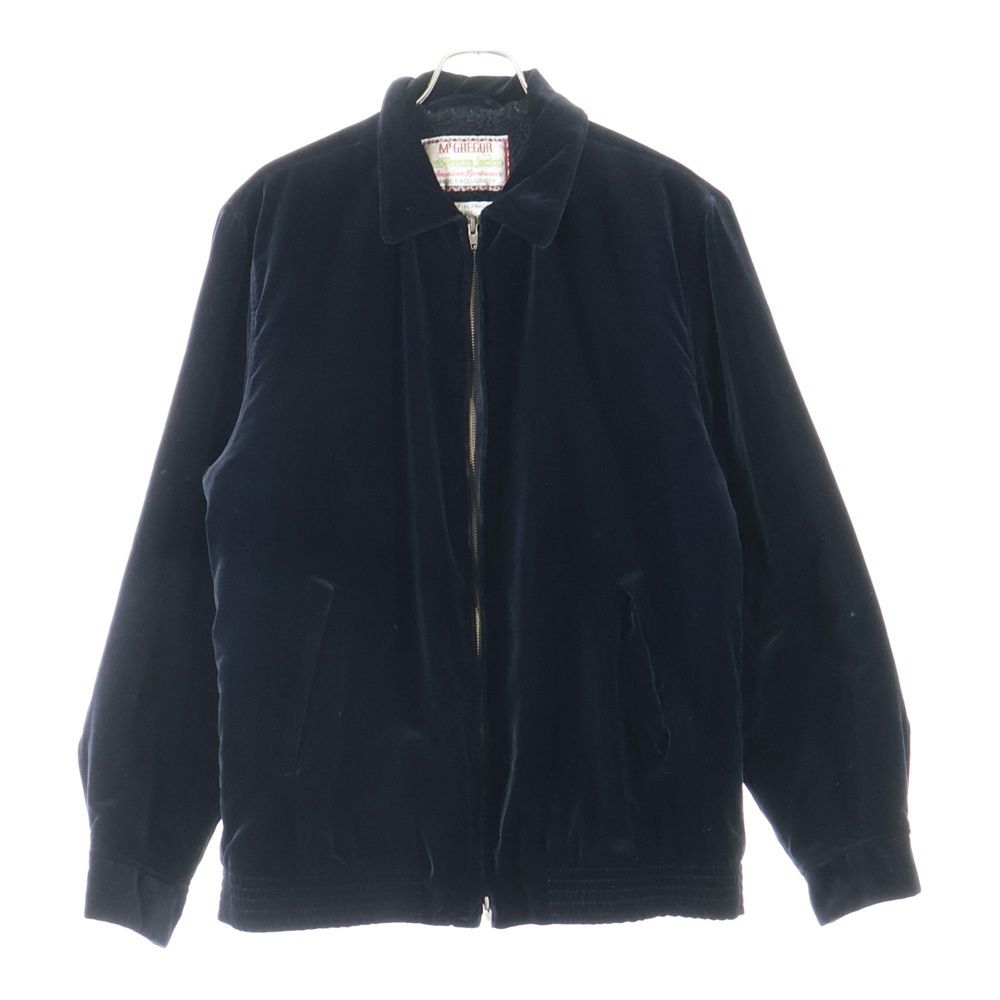 McGREGOR マクレガー ×WACKO MARIA VELVET ANTI ZE JACKET ワコマリア ベルベット アンチ フリーズ ジャケット アウター ブラック
