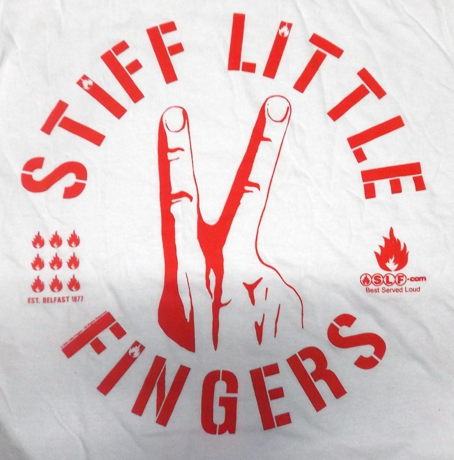 Stiff Little Fingers Tシャツ バンドT 　XL 黒Tシャツ/カットソー(半袖/袖なし)