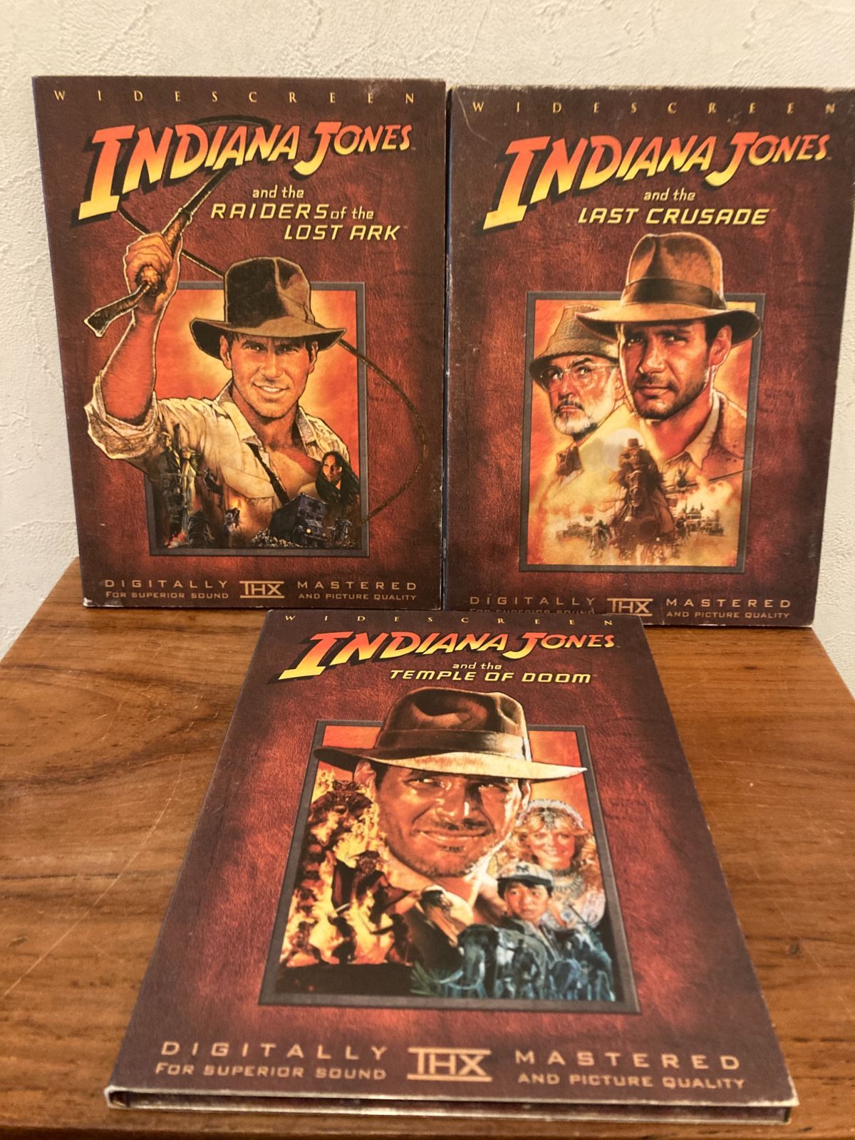 インディ・ジョーンズ DVD 3セット 失われたアーク/魔宮の伝説