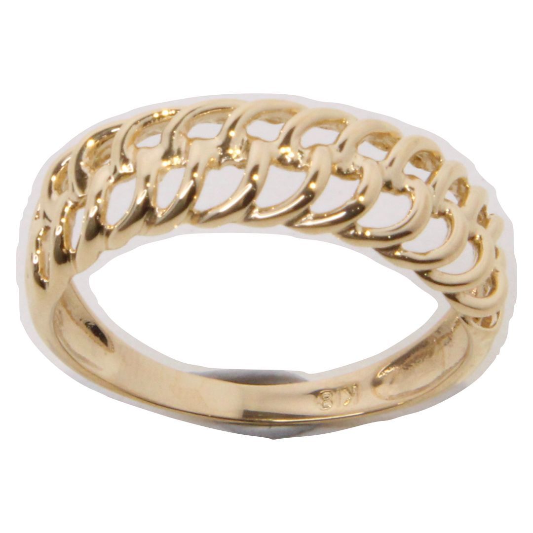 ゴールドリング 指輪 K18刻印あり 2.0g 約11号 レディース