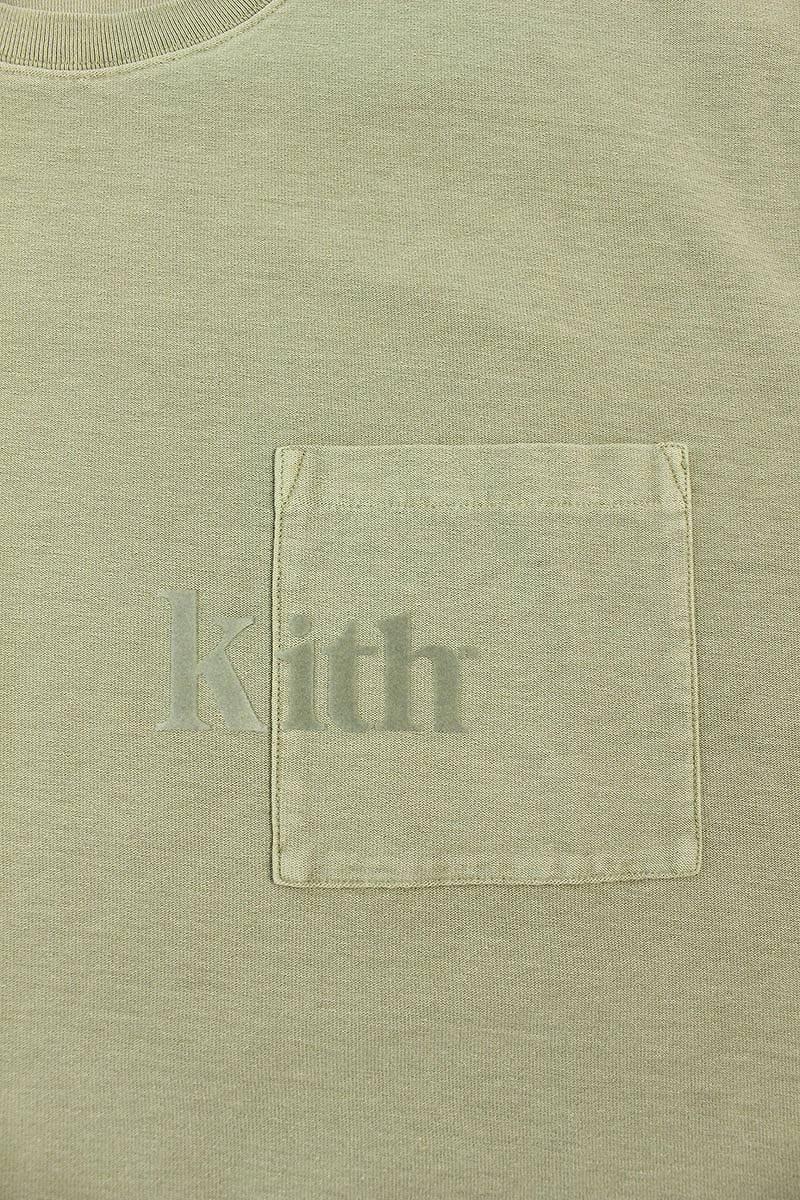 キス  KITH SS QUINN TEE ロゴ刺繍ポケットTシャツ メンズ M