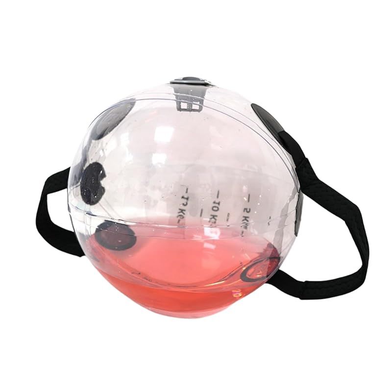 【新品】 SCGEHA ウォーターバッグ トレーニング 球 体幹 筋トレ 器具 フィットネス ウェイトトレーニング (15kg) 1
