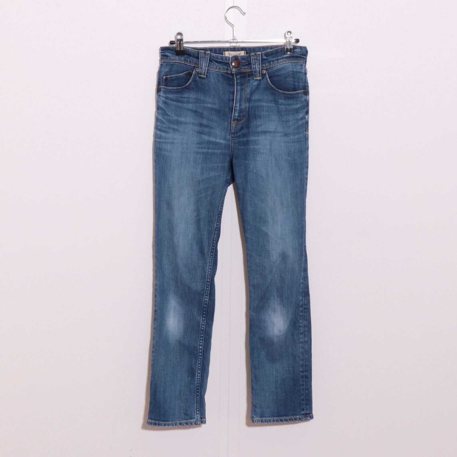 【YANUK】ヤヌーク　セミフレアデニムパンツ23 インチ57111320ブルー YANUK(ヤヌーク) セミフレア デニム No.57111320 | BLUEBEAT ONLINE