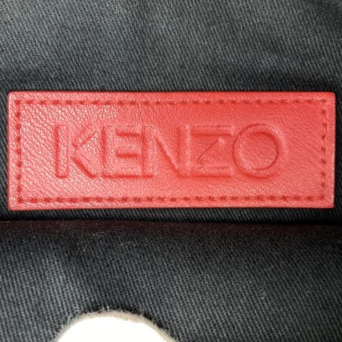 美品 KENZO ケンゾー セカンドバッグ クラッチバッグ ポーチ 虎 タイガー レッド レザー メンズ レディース ファッション 小物 USED