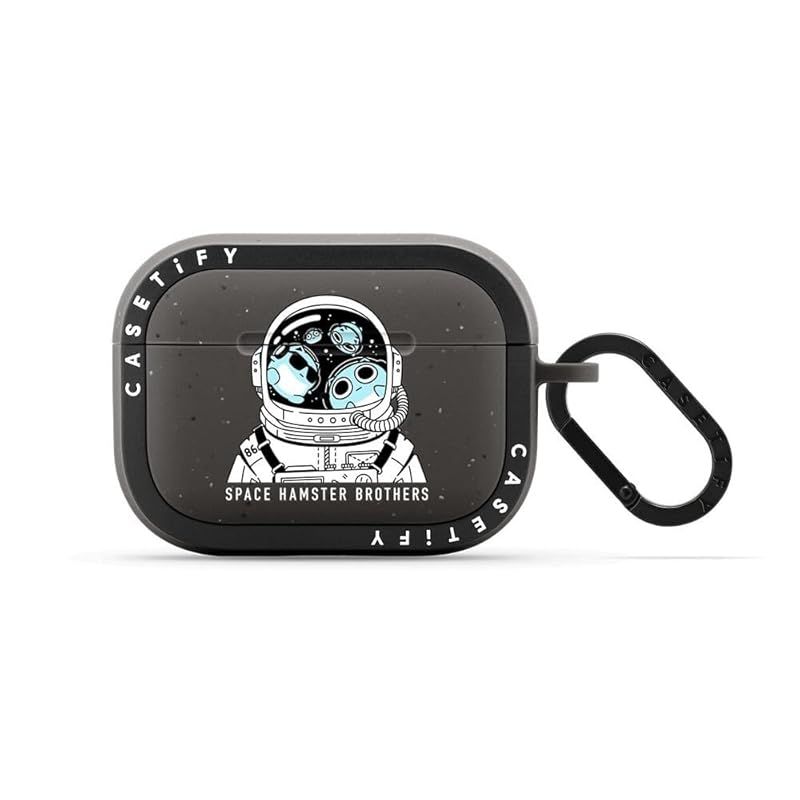 CASETiFY バウンス ケース AirPods Pro ケース 第1世代 - 第2世代 - SPACE - マットチャコール