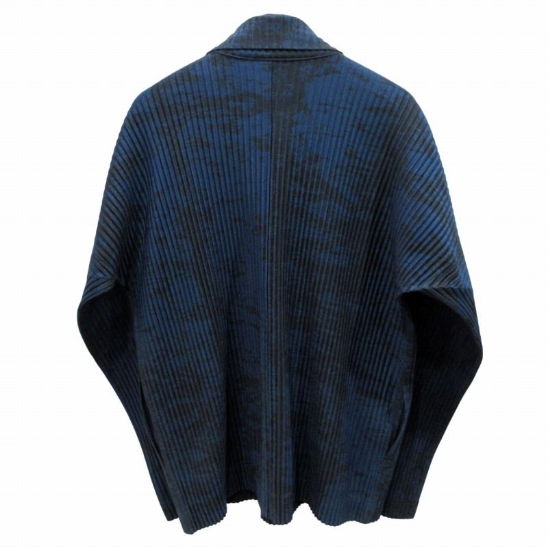 イッセイミヤケメン ISSEY MIYAKE MEN プリーツ加工 ジャケット