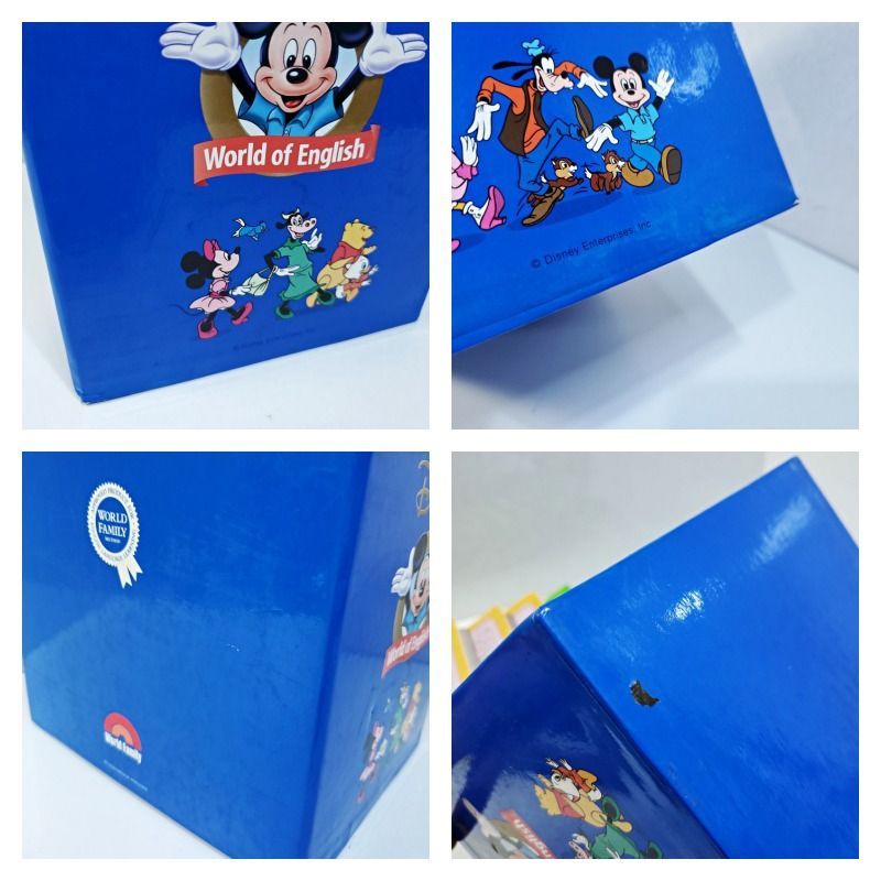 ディズニー　world of English DVDセット Disney World of English DVD Set NIB New Box 1 Spanish | eBay