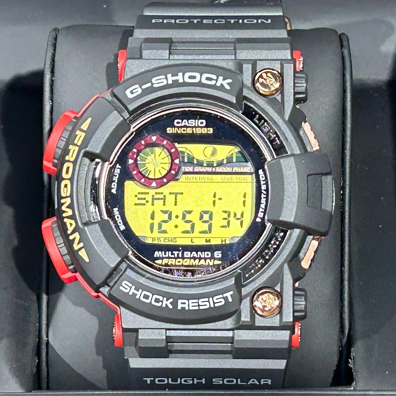 G-SHOCK フロッグマン 35th Anniversary GWF-1035F-1JR マグマ