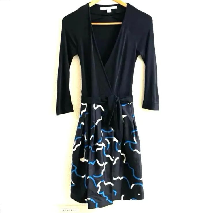 美品　8 Diane Von Furstenberg ラップドレス　JEWEL DVF DIANE VON FURSTENBERG JEWEL ダイアン フォックス ファステン