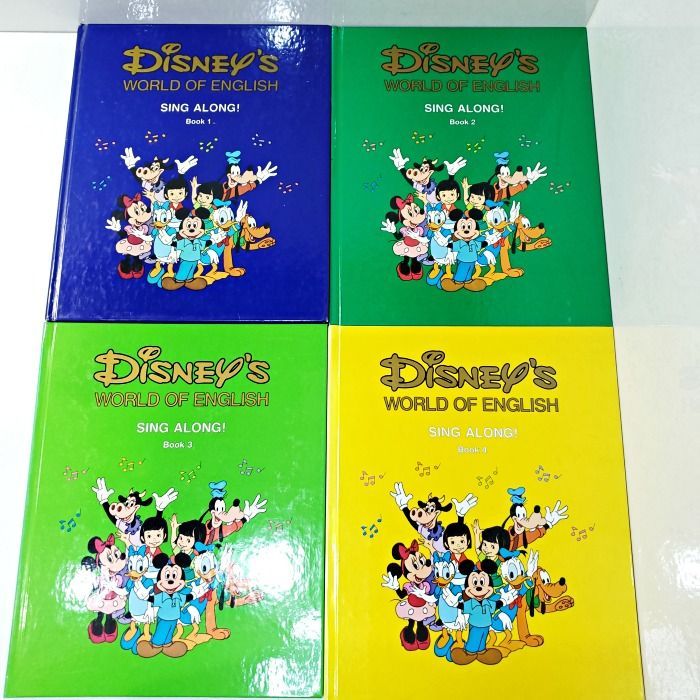 ワールドディズニーオブイングリッシュsing along本とのセット ディズニー Disney DWE WORLD OF ENGLISH ワールド