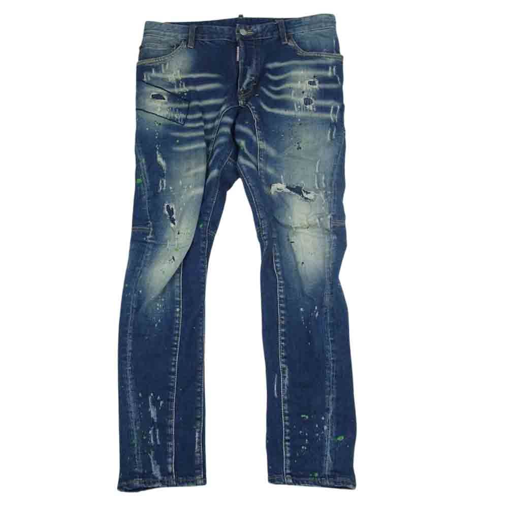 美品】DSQUARED2 F3-452 ジーンズ/デニム DSQUARED2 F3-452 ダメージ 