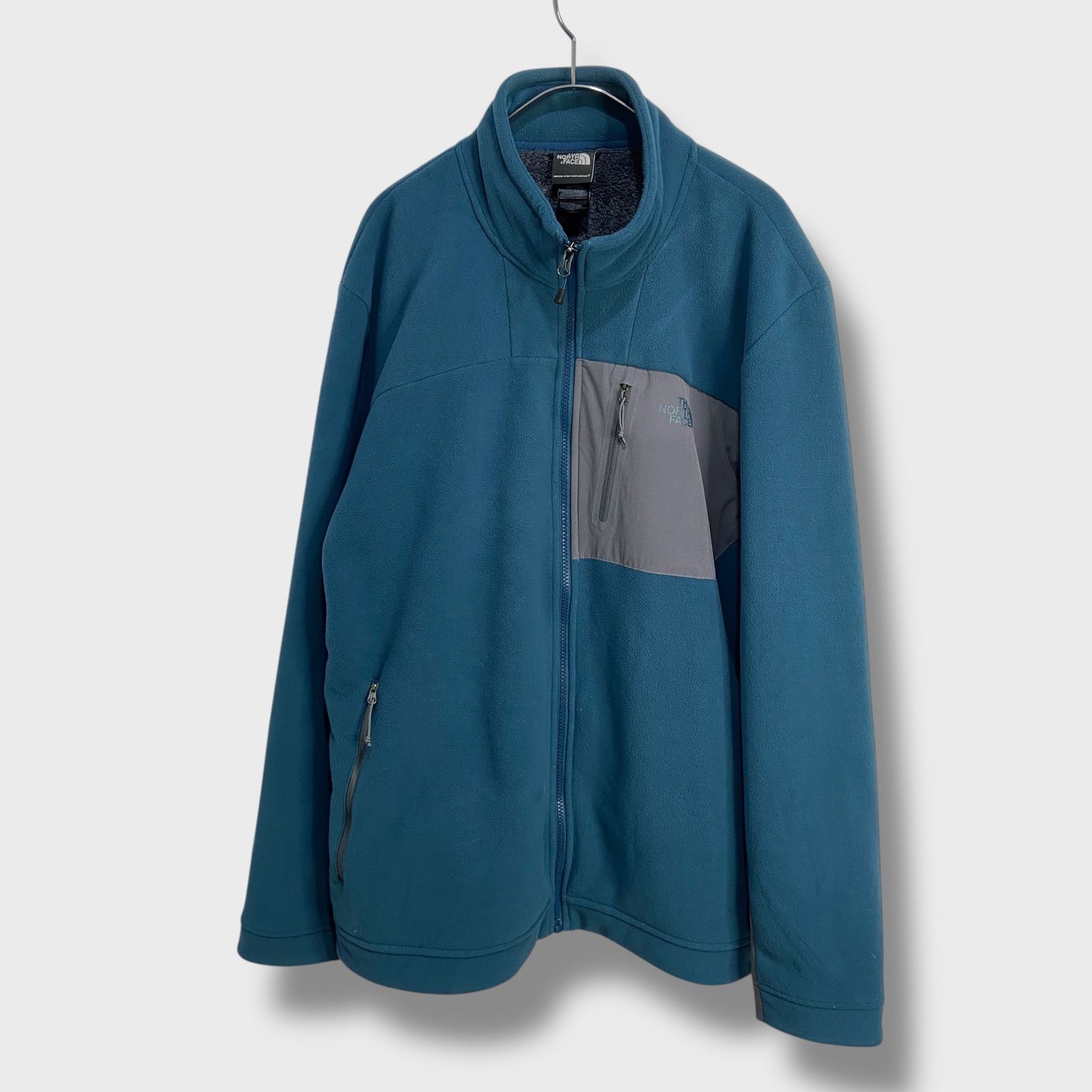 THE NORTH FACE ノースフェイス フリースジャケット 内ボア XL ブルー系 J25M