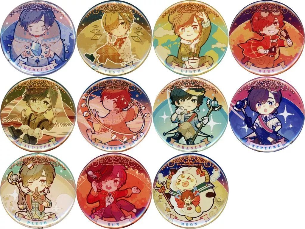 中古】バッジ・ピンズ 全11種セット 天月-あまつき- 缶バッジ 「天月