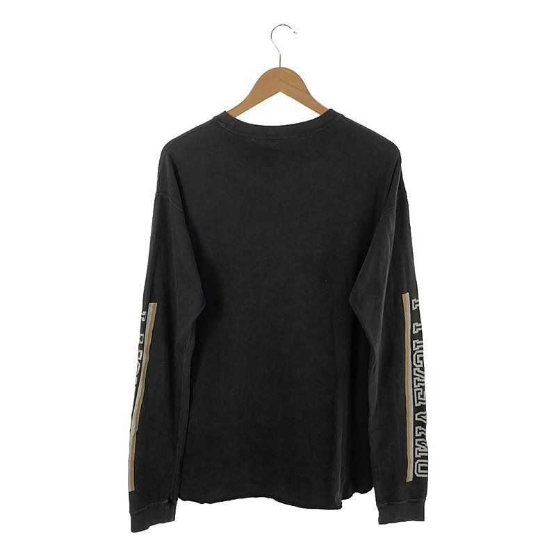 【美品】  MUSE de Deuxieme Classe / ミューズドゥーズィーエムクラス | 2024SS | ヴィンテージライク ロンT | F | ブラック | レディース 美品】 MUSE de Deuxieme Classe / ミューズドゥーズィーエムクラス