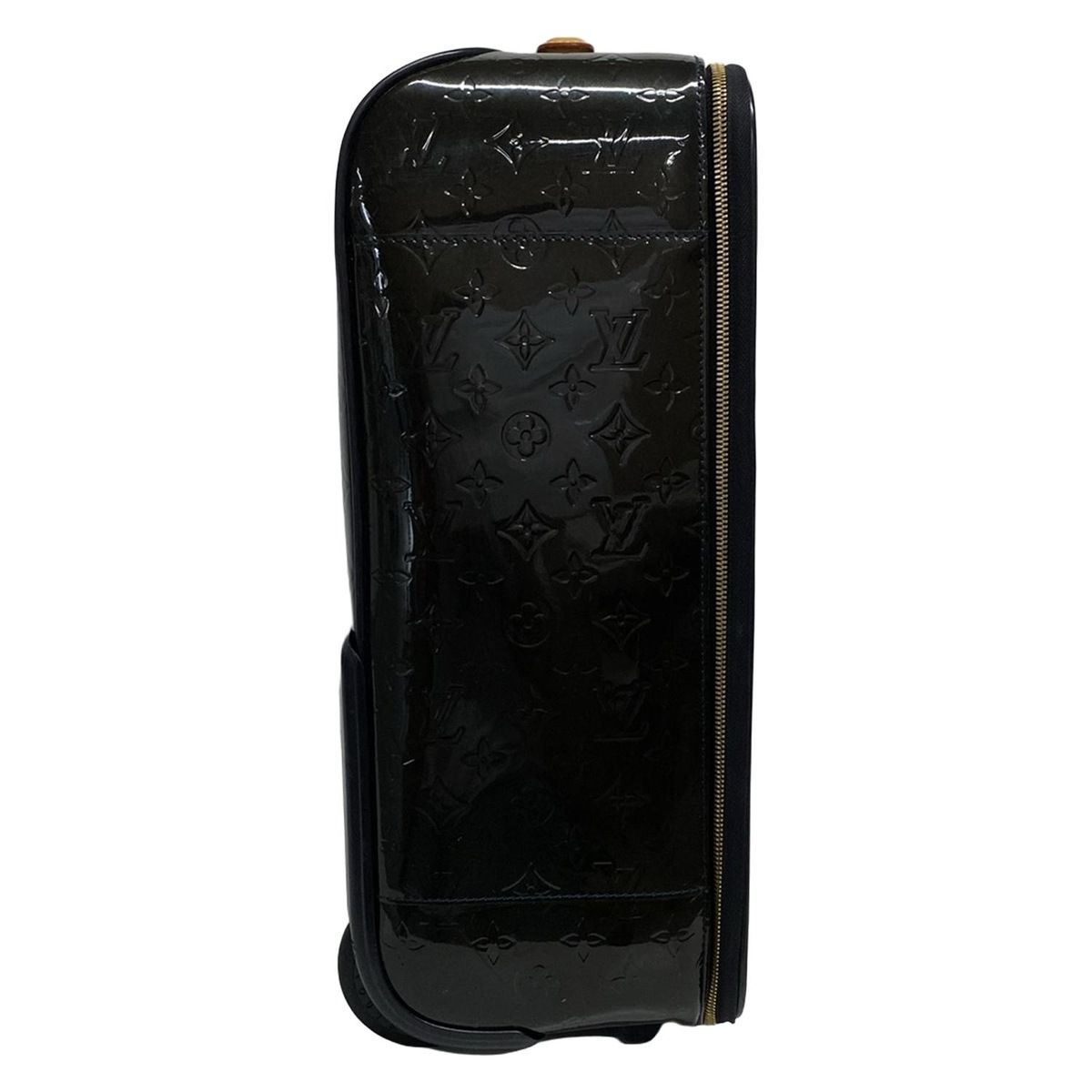 LOUIS VUITTON ルイヴィトン キャリーバッグ モノグラムヴェルニ ペガス45 M91276 ブルーニュイ レザー