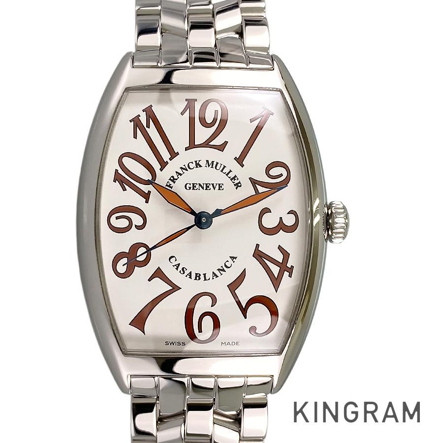 フランクミュラー FRANCK MULLER カサブランカ サハラ 6850BCSHR SS 自動巻 メンズ 腕時計 st