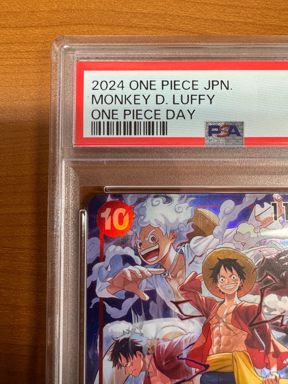 【PSA10】 ワンピースデイ　限定プロモ　ルフィ PSA10鑑定済】モンキー・D・ルフィ 【プロモ】《赤》 ONE PIECE