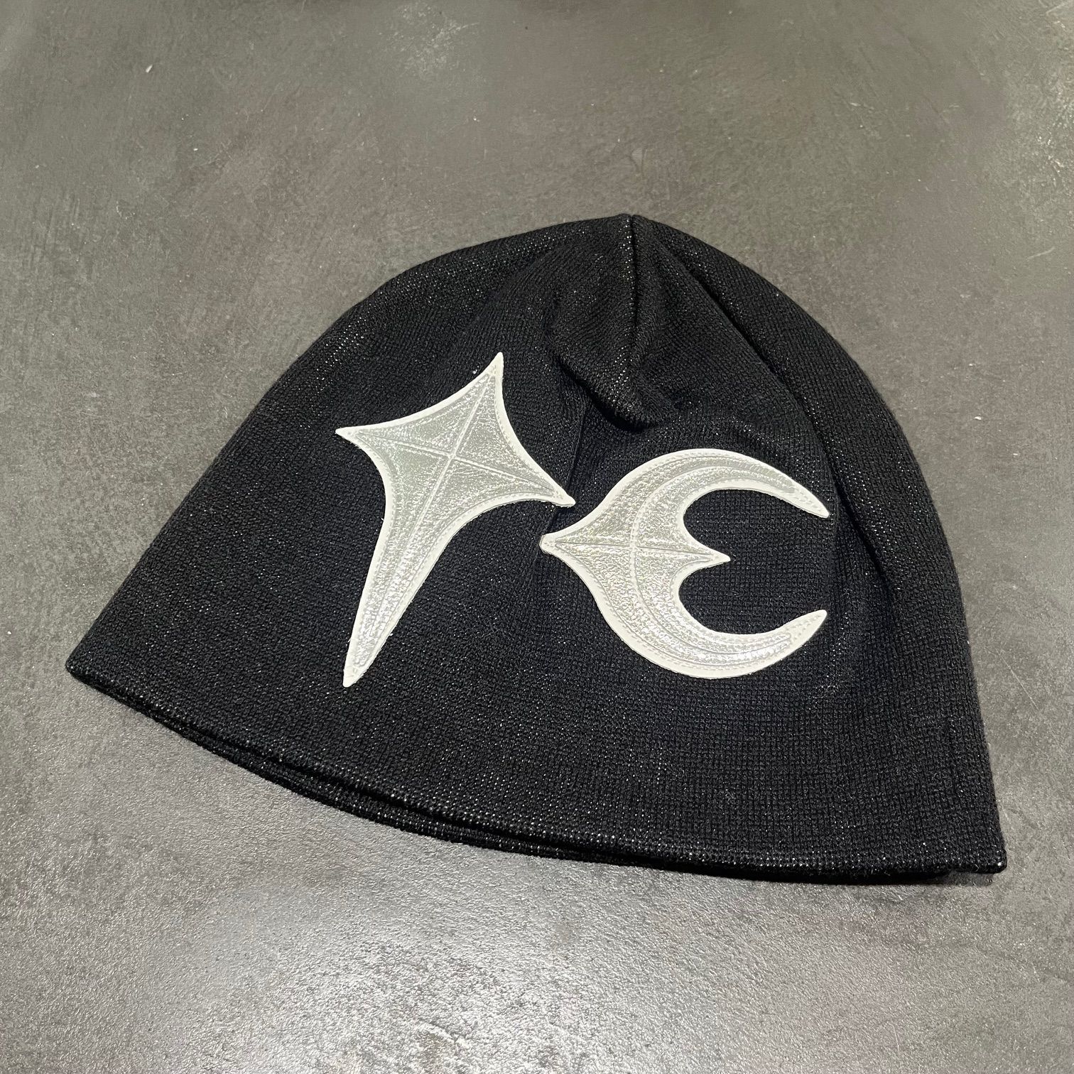 Thug Club サグクラブ SS24 TC LEATHER PATCH BEANIE (EXCLUSIVE Thug Club サグクラブ SS24 TC LEATHER PATCH BEANIE (EXCLUSIVE