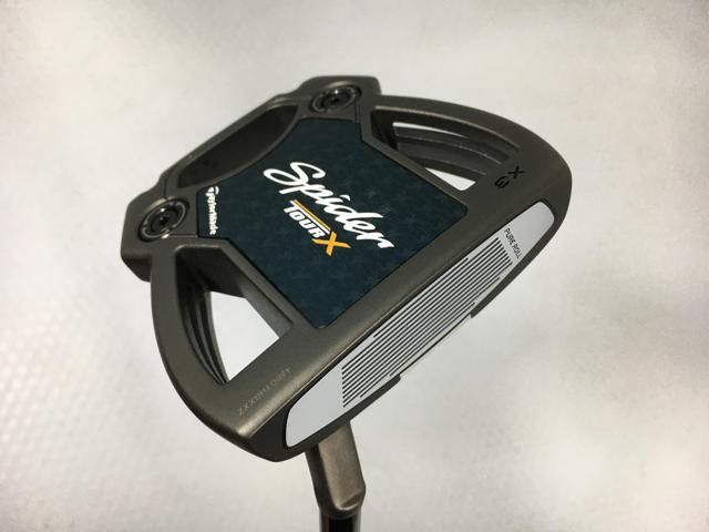 返品OK ゴルフクラブ テーラーメイド スパイダー ツアー X スモールスラント パター 2025 KBS BLACK STEPLESS スチール パター