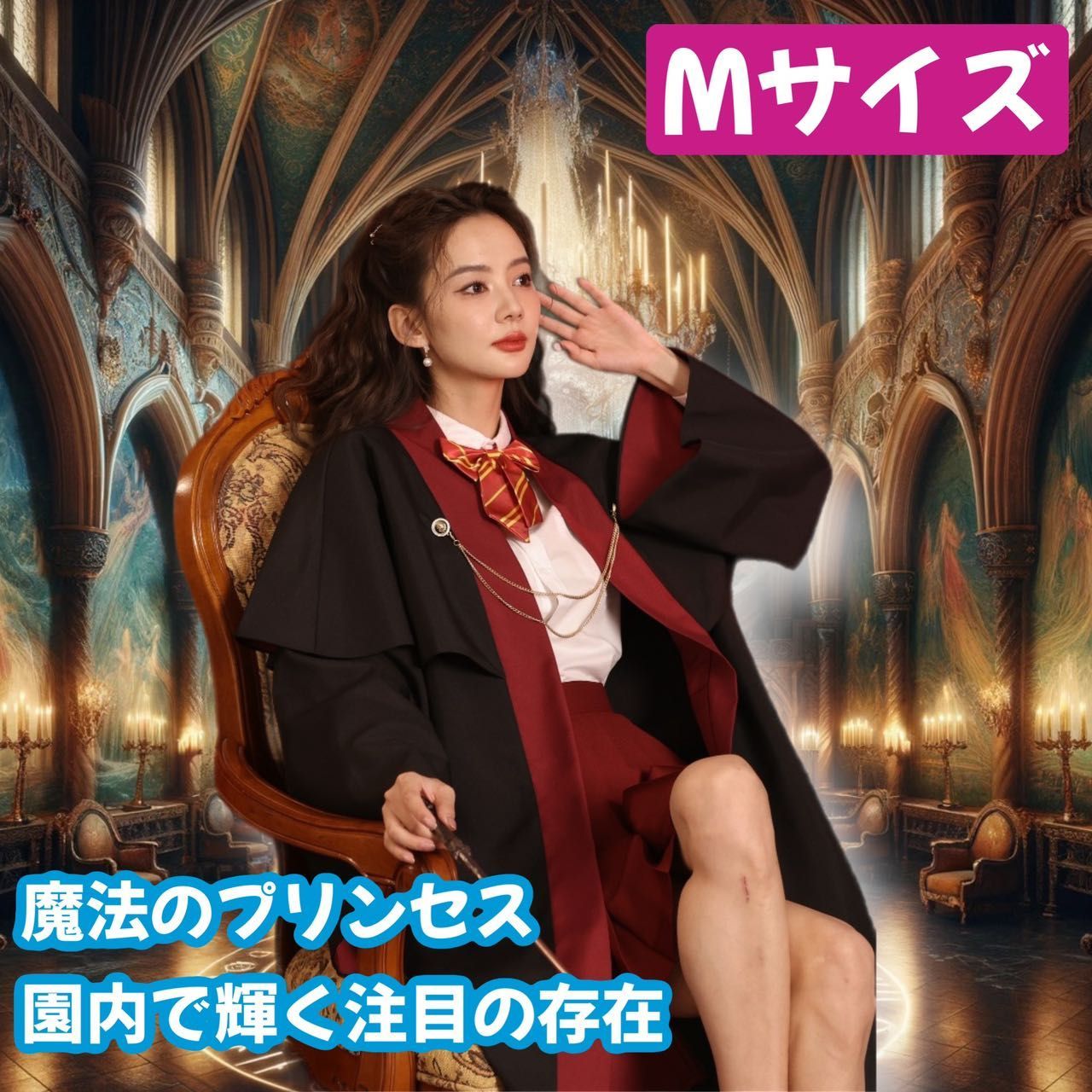 【Mサイズ】ハリーポッター KYOUKOのコラボ グリフィンドール Mサイズ】ハリーポッターとKYOUKOのコラボ グリフィンドール