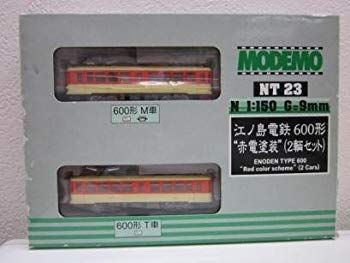 2024-25 秋冬新作  中古】【非常に良い】Nゲージ NT23 江ノ島電鉄600型 赤電塗装 2 鉄道模型