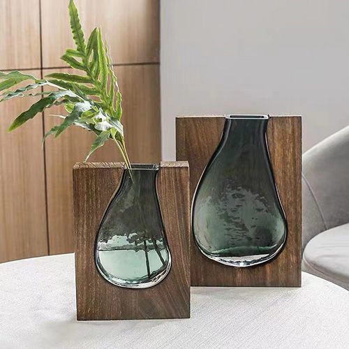 ☆（予約販売の商品） vase534 ガラス花瓶 透明ガラス フラワーベース