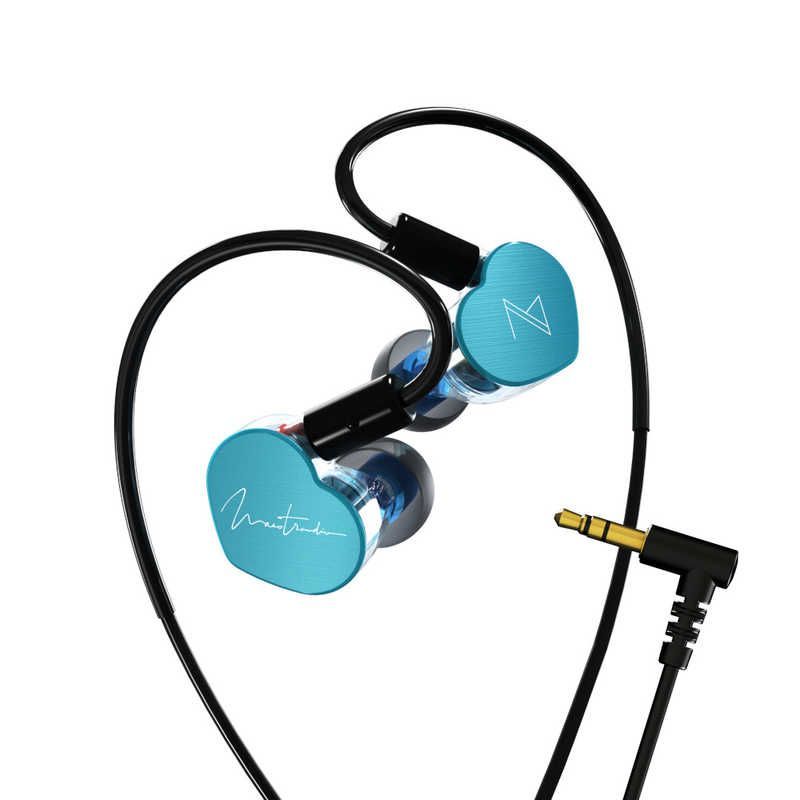 送料無料 ♥ 未開梱 MAESTRAUDIO 有線イヤホン カナル型 Pentaconn ear グレイシアブルー φ3.5mm ミニプラグ OTA-MA910SR-GB