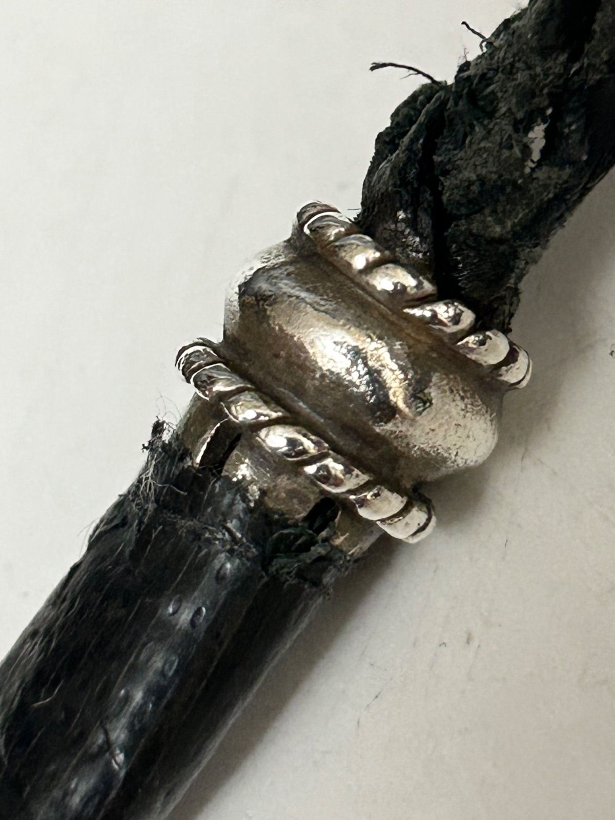 クロムハーツグロメットパーツ付レザーウォレット用ユーズドCANPANAボロチップ