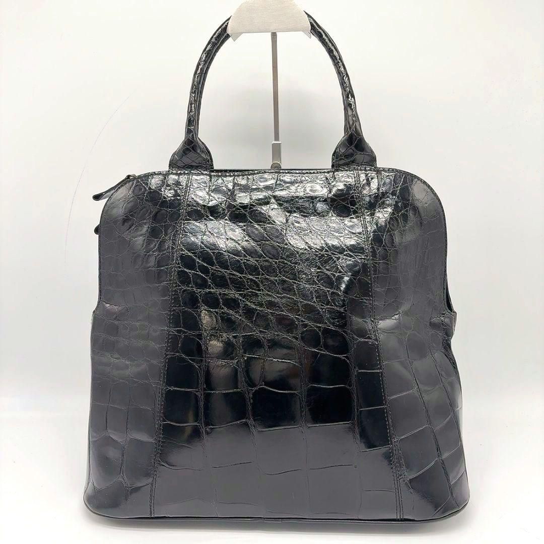 ザリアーニ ZAGLIANI クロコダイル トートバッグ シャイニー