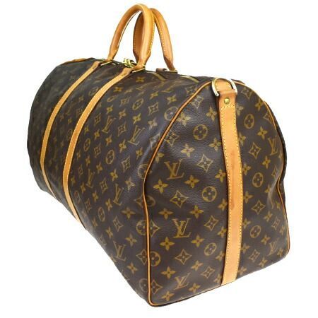 よるさん専用ページLouis Vuitton ボストンバッグ モノグラム 中古】 ルイヴィトン LOUIS VUITTON キーポル 55 バンドリエール