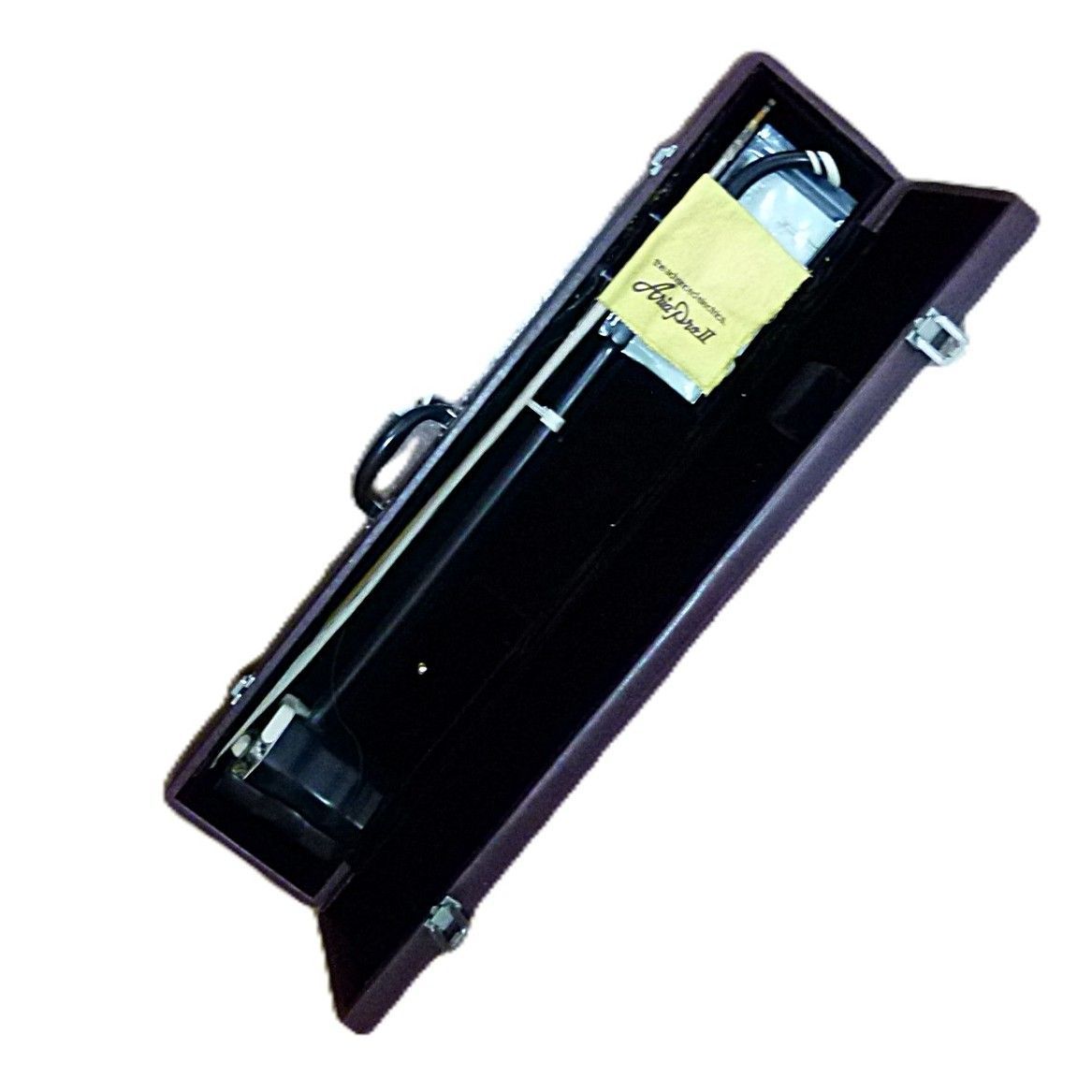 未使用! 蘇州二胡　紅木精品　中国楽器　二胡　胡弓　ケースセット 弦楽器 錫藝楽器 二胡 中国 楽器 弓 ケース付き