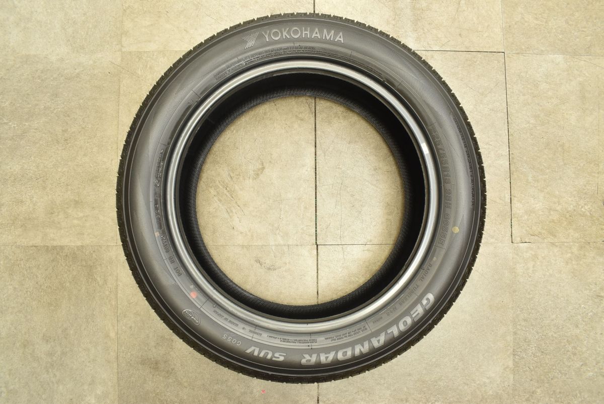 225/55R18 【新車外し】ヨコハマ ジオランダー SUV 4本セット 【公式通販】