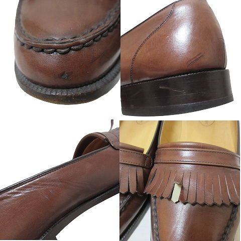 OPELKA CLASSIC オペルカ クラシック ローファー フリンジ 茶 ブラウン 