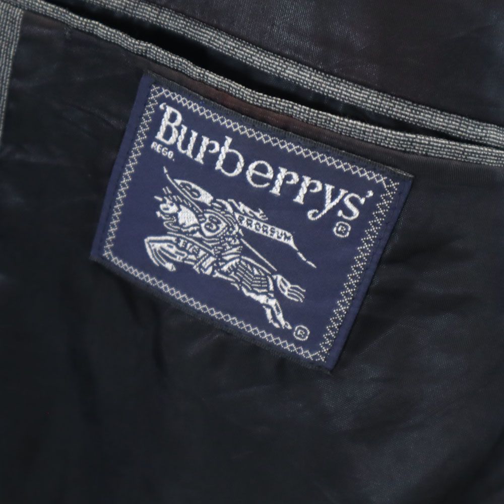 バーバリーズ 90s オールド テーラードジャケット グレー Burberrys