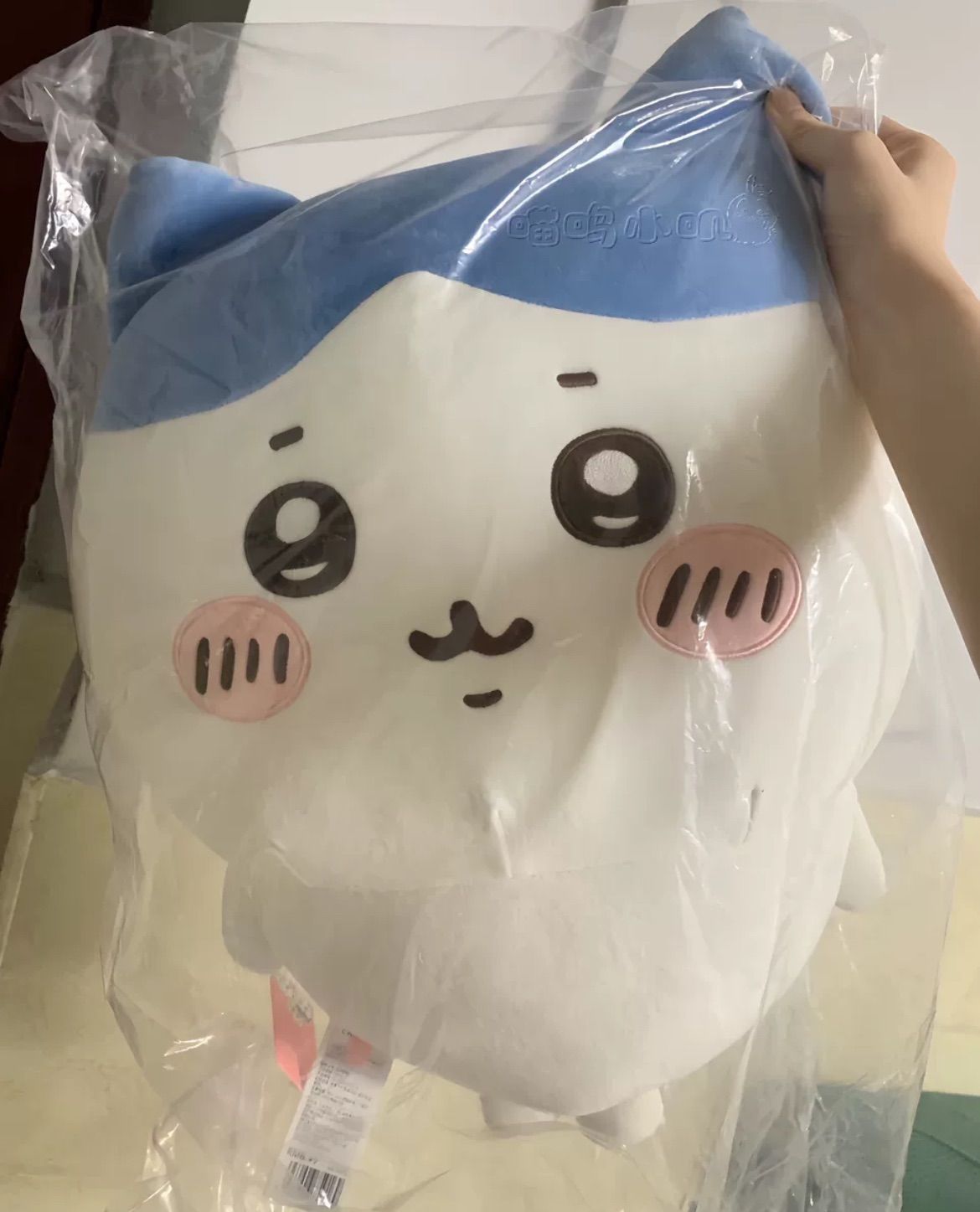 即日発送】Chiikawa ちいかわ Hachiware ハチワレ ふわふわ 超BIG