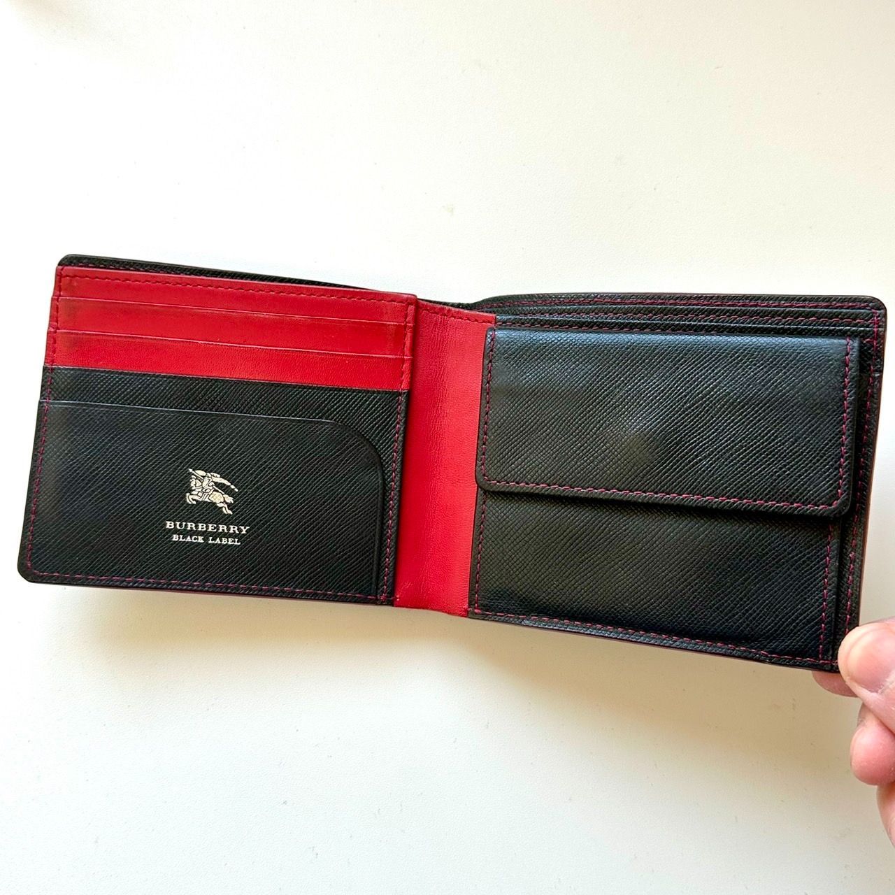 楽天市場】バーバリー ブラックレーベル 二つ折り財布の通販 二つ折り