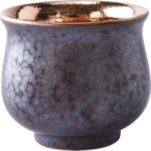 【新品・2営業日で発送】CtoC JAPAN 結晶掛分内金色塗り 新六ぐい呑