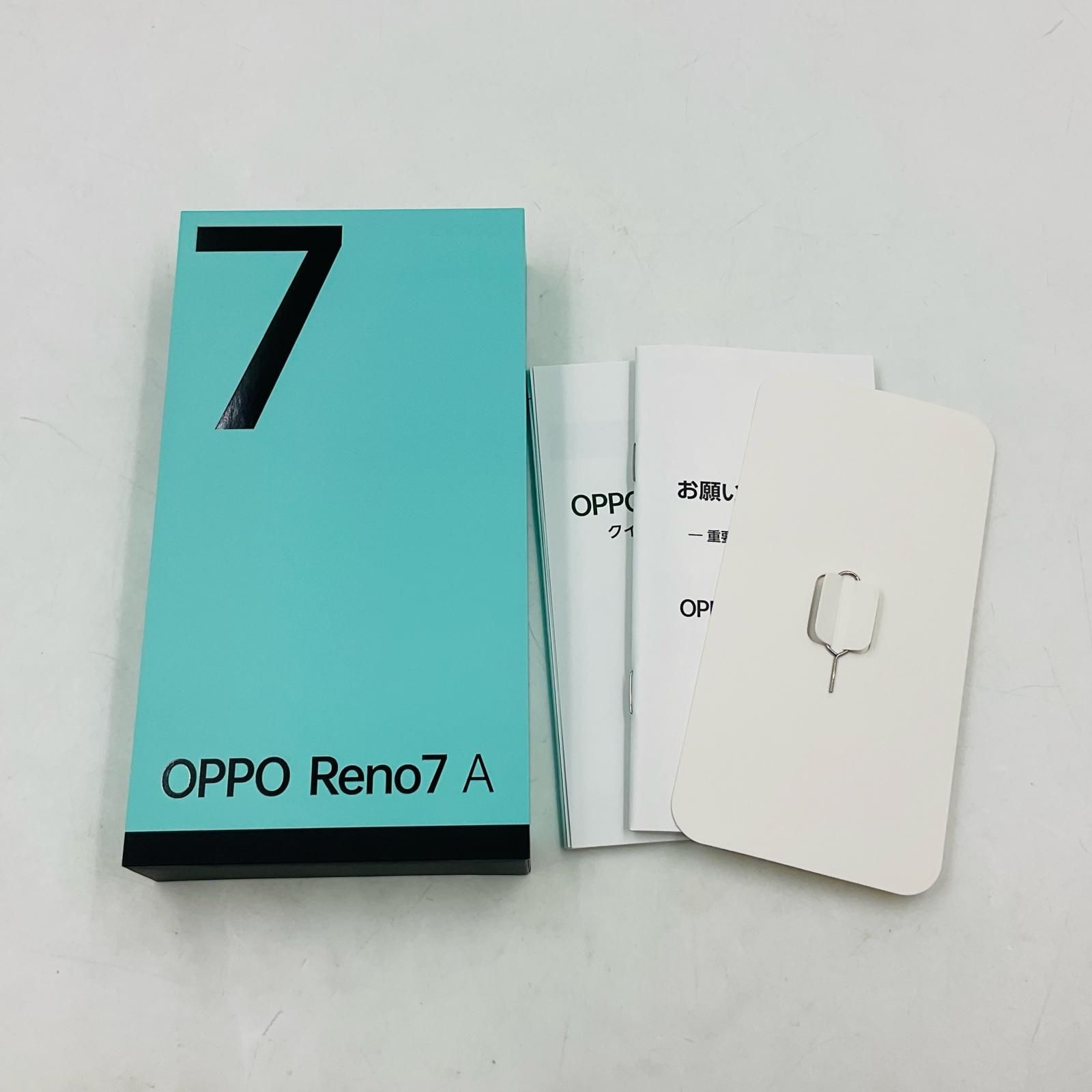 全額返金保証】【最速発送】OPPO Reno 7 A 128GB ドリームブルー Softbank SIMフリー 動作確認済 - メルカリ