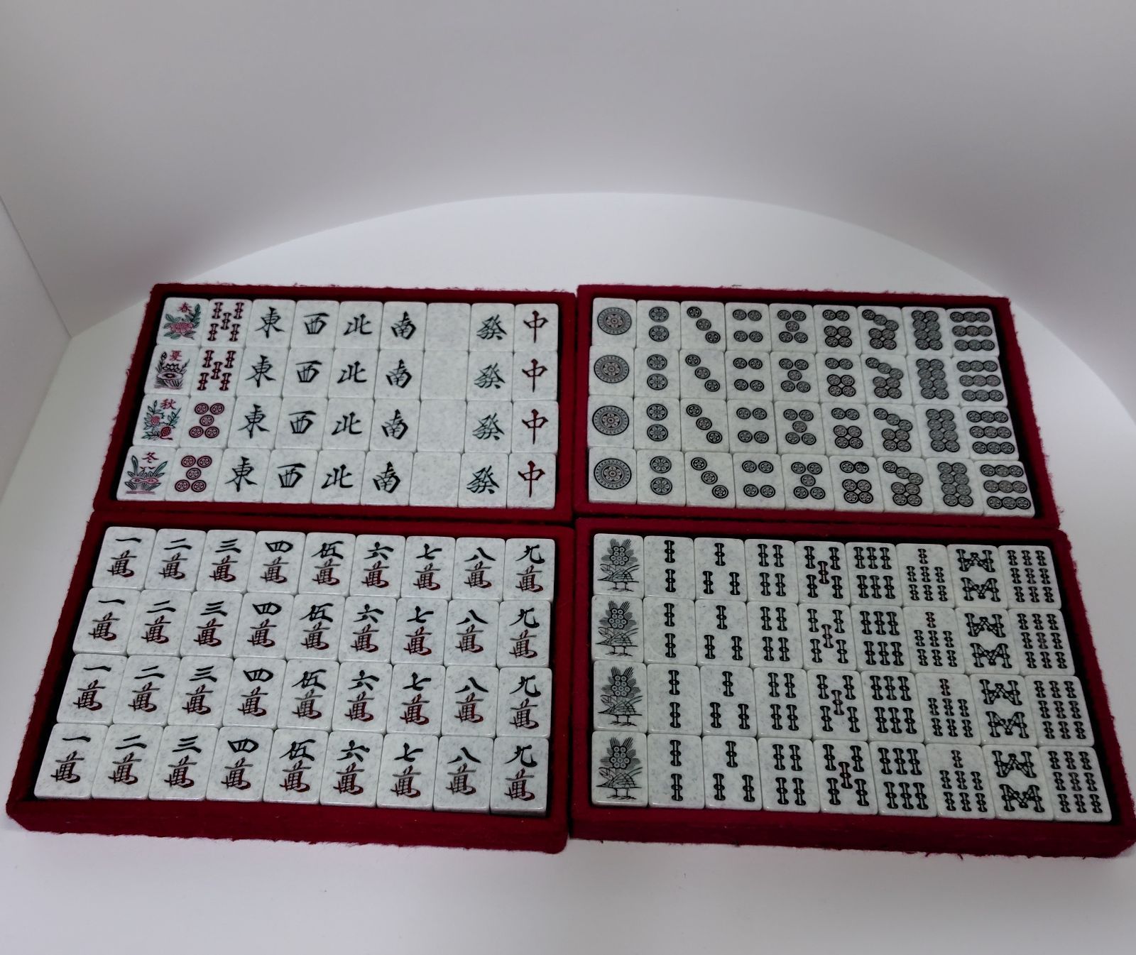 定番，安い 高級麻雀牌 大理石調 一式セット