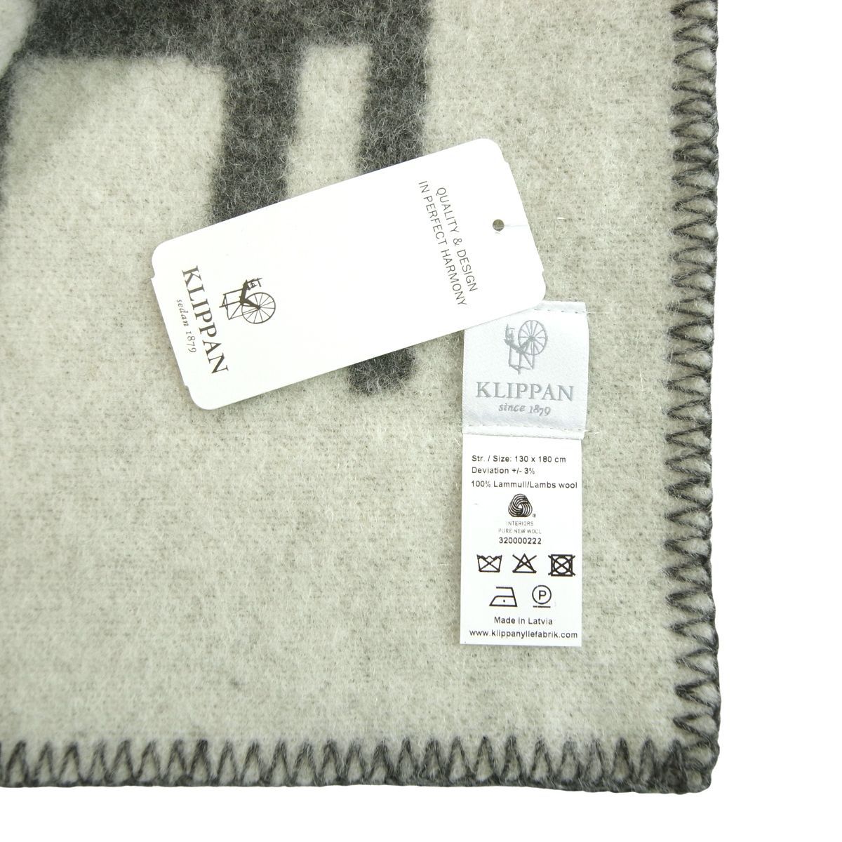 【未使用】クリッパン ミナペルホネン ブランケット 130×180 trip KLIPPAN KLIPPAN（クリッパン） × mina perhonen（ミナ ペルホネン