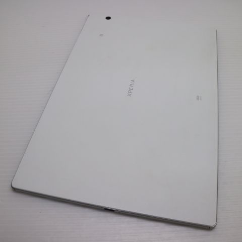 超美品 au SOT31 Xperia Z4 Tablet ホワイト 即日発送