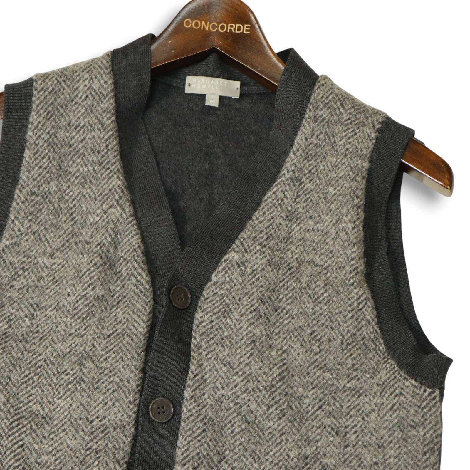 マーガレットハウエル МHL ニット ベスト スコットランド製