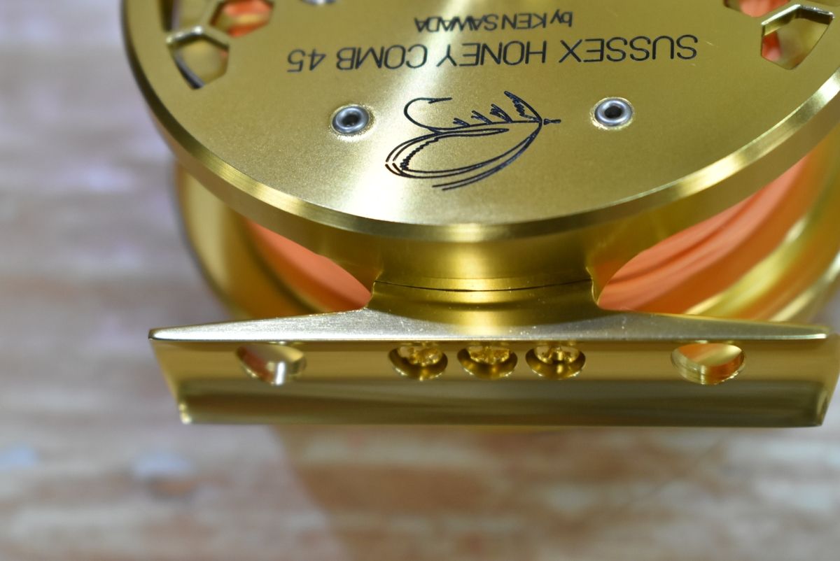 ケンサワダ サセックス ハニカム 45 KEN SAWADA SUSSEX HONEY COMB フライリール 釣り フライフィッシング トラウト ヤマメ 等